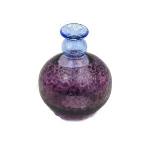 Vintage Kosta Boda Mini Vase Art Glass Bertil Vallien Antikva Series 48008